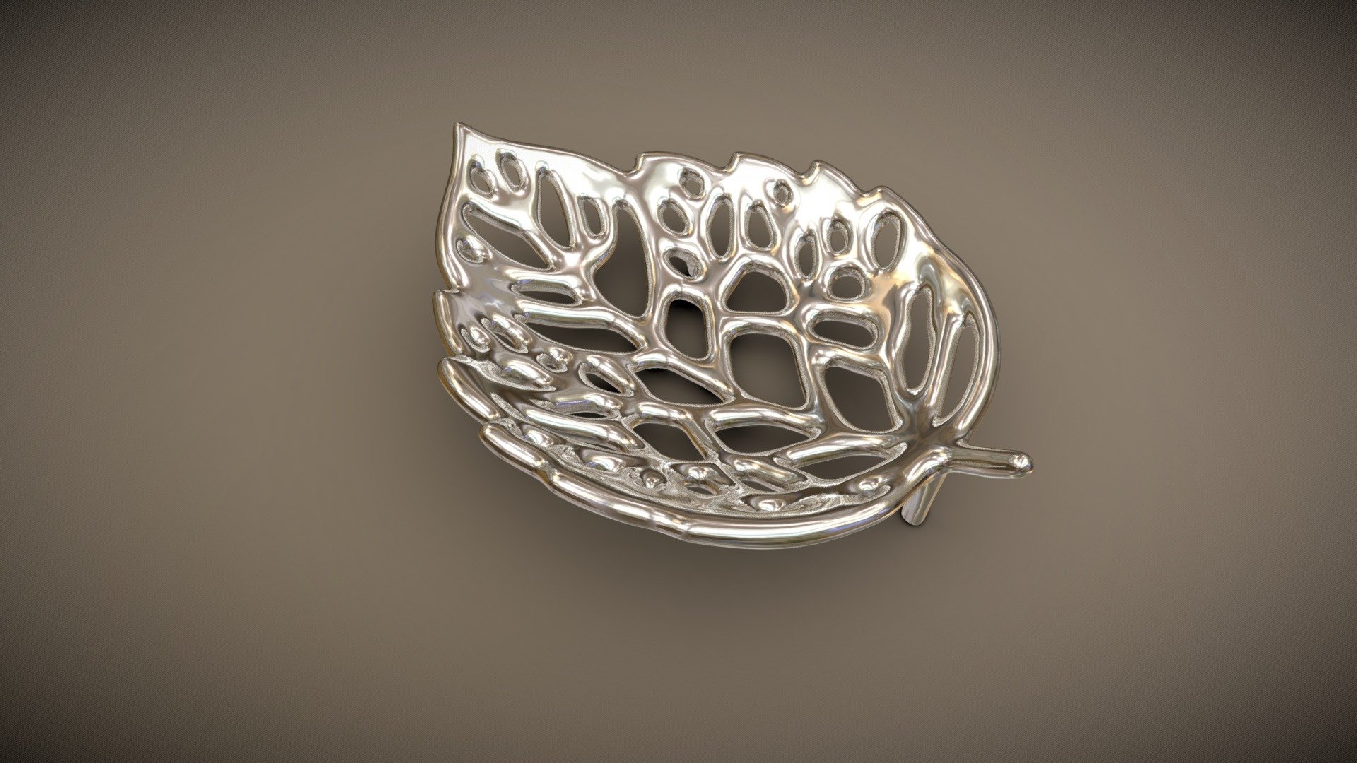 Leaf Soap Dish - 3D model by Andy Marcinkowski (@AndyMar) [d15dd1d ...