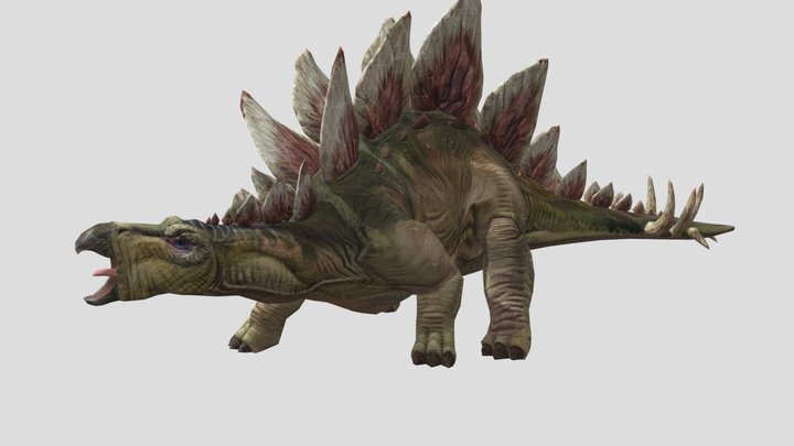 Stégosaure 3D Model