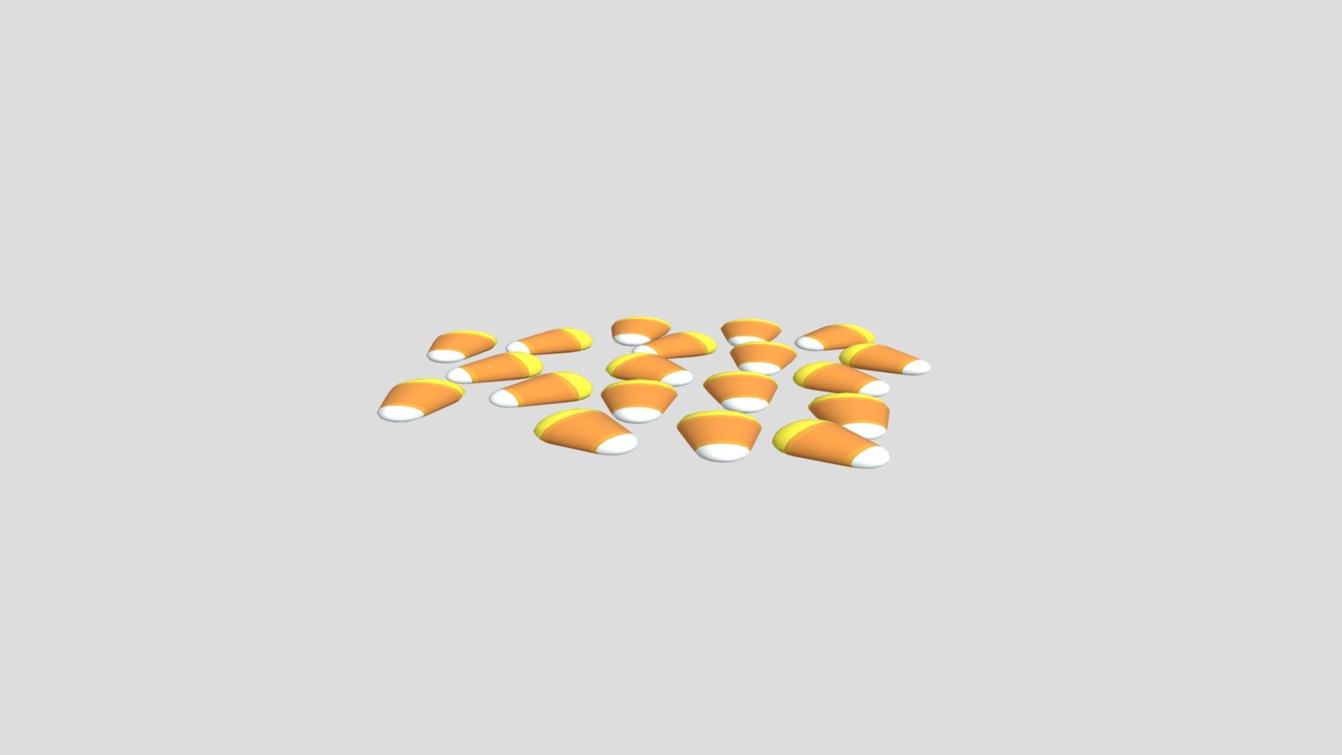 Candy corn from Poly by Google