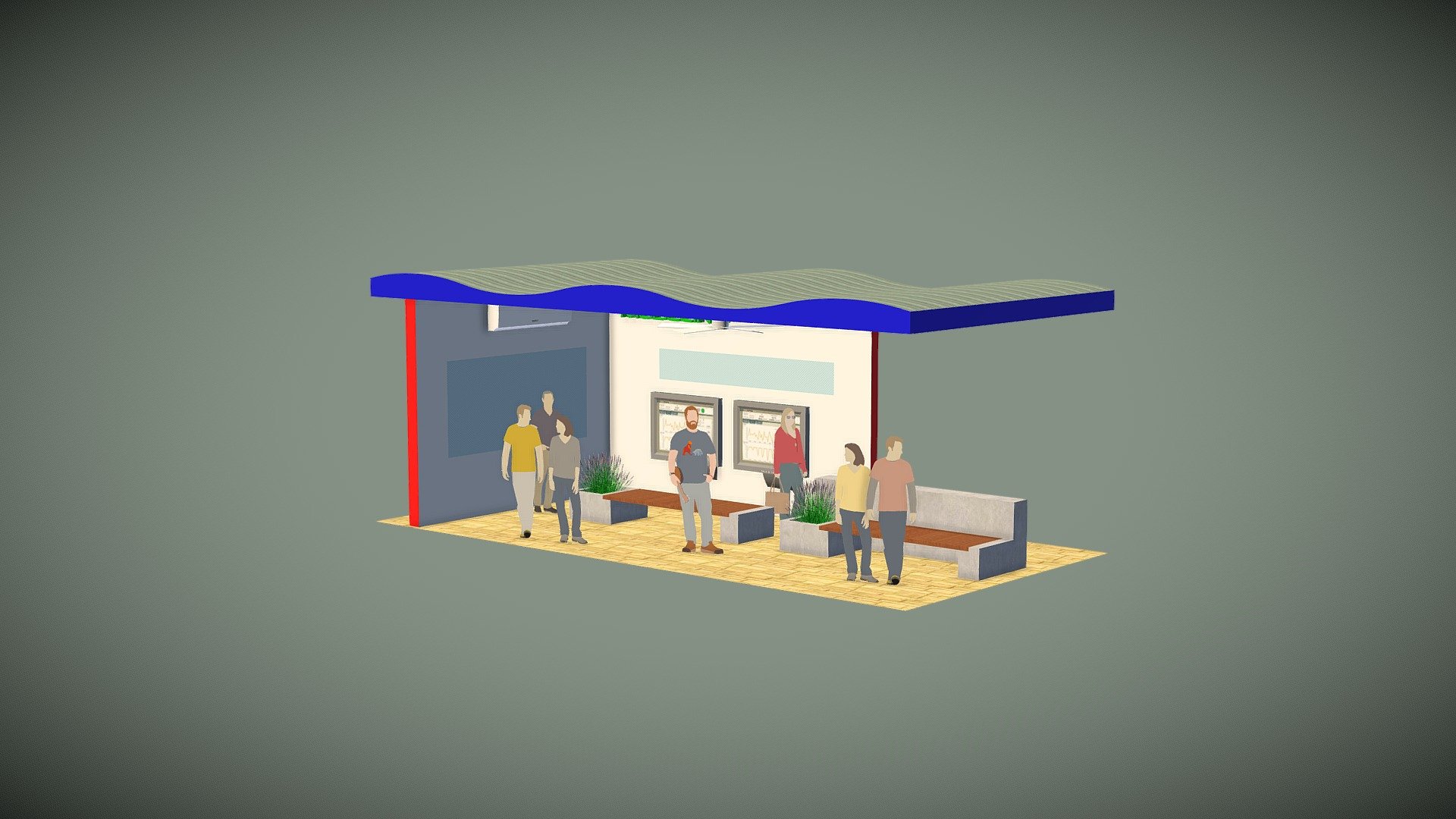 Bus Shelter Design Manning Garden