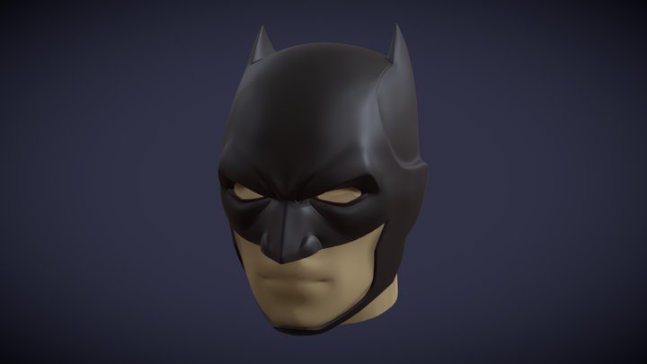 batman cowl 3D Model
