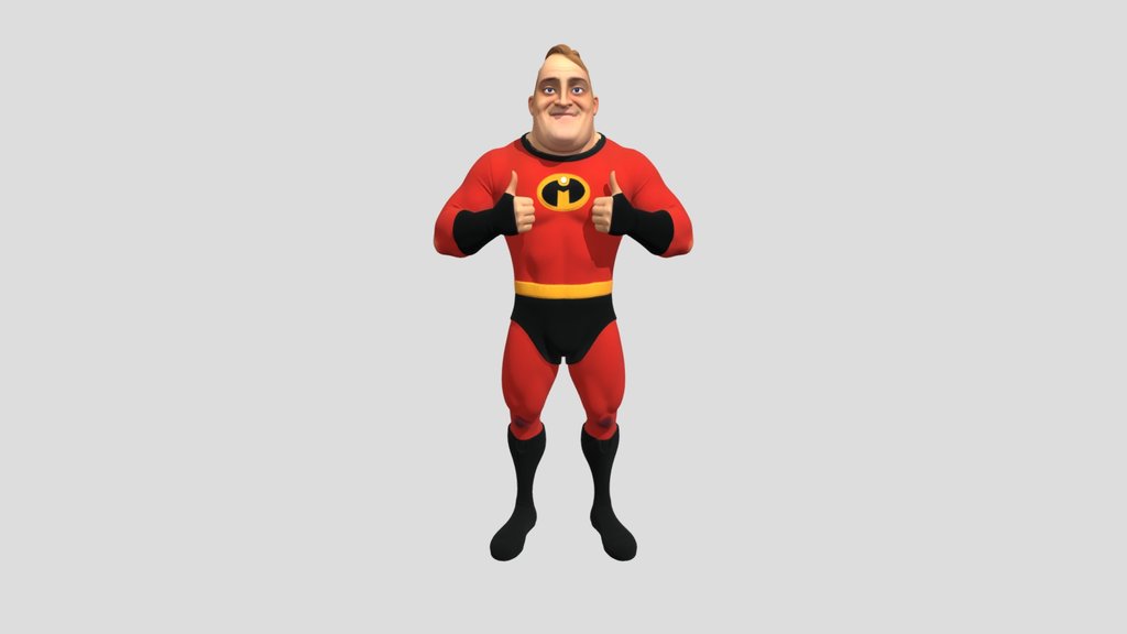 Mr. Incredible Cosplay Thumbs Up