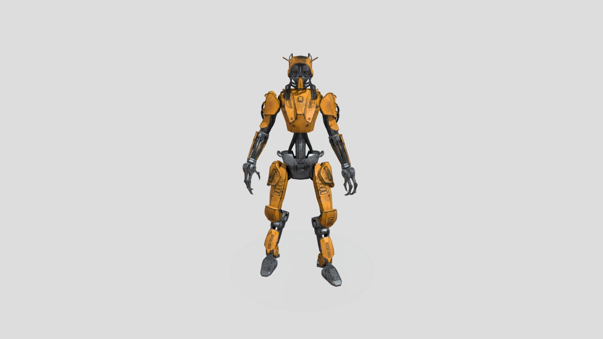 biped_robot - 3D model by sethtrooper [d162e63] - Sketchfab