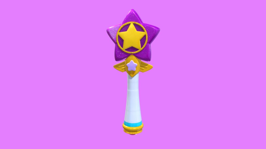 Rainbow bubblegem magical star