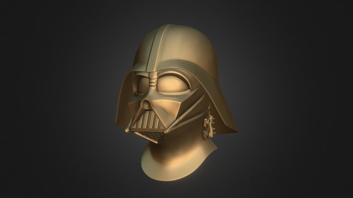 Vader helmet - Revenge of the sith 3D Model