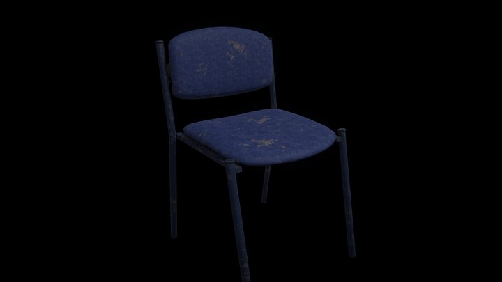Dirty Chair 3D Model
