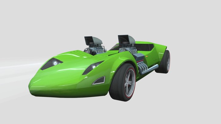 hot wheels twin mill – Gratis 3D-model STL