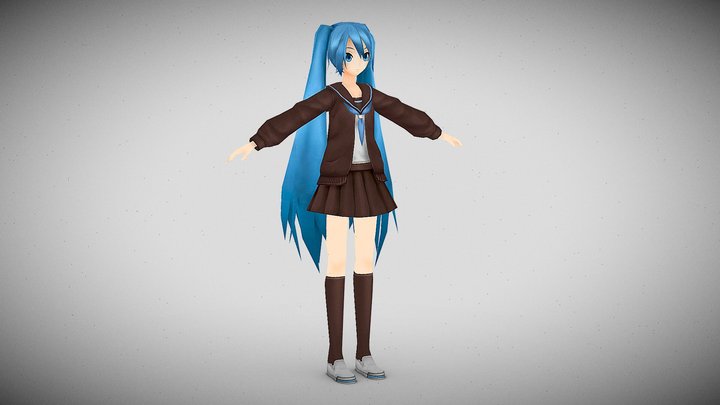 Rolling Girl – Modello 3D gratuito STL