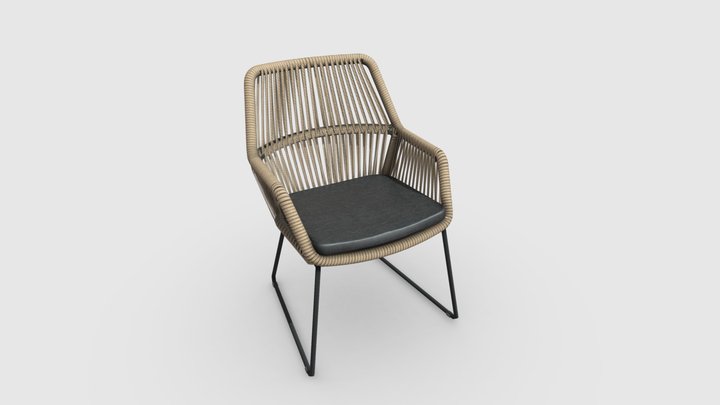 Ramblas Chair 3D Model