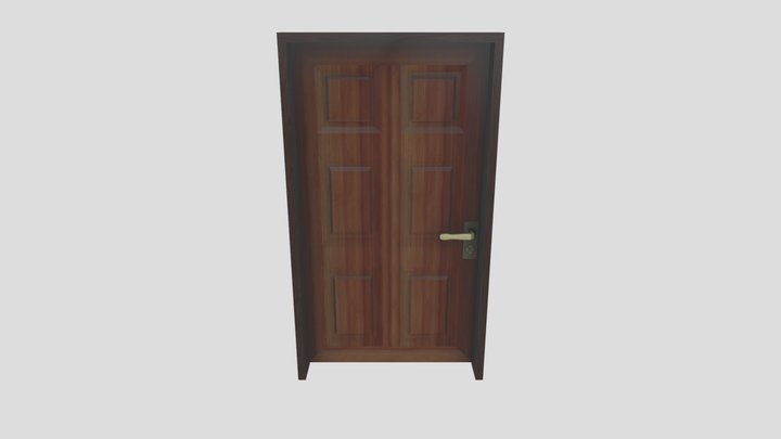 Home Door 3D Model