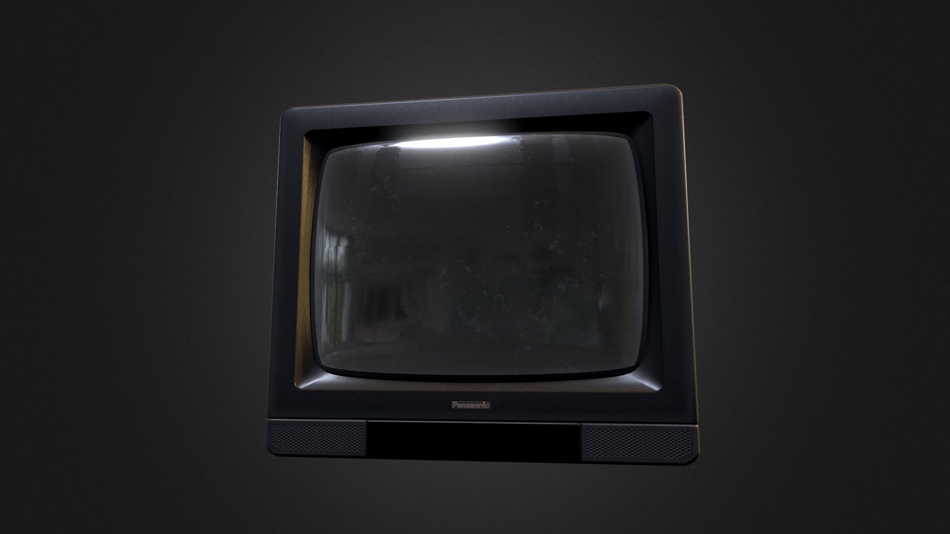 Old TV - 3D model by Augh (@augh3d) [d164d93] - Sketchfab