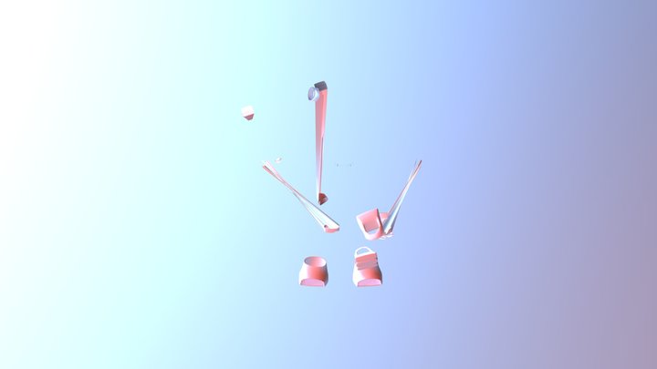 Mickey Pirate King Dance 3D Model