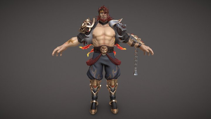 University project - Huang Cheng 3D Model