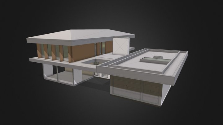 Коттедж-миллионник 3D Model