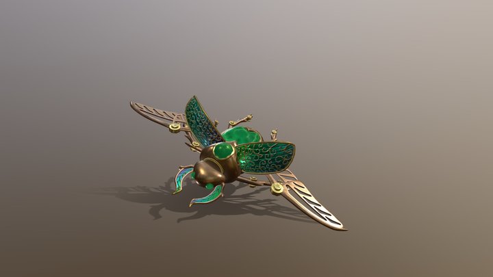 The Beetle relic 3D Model