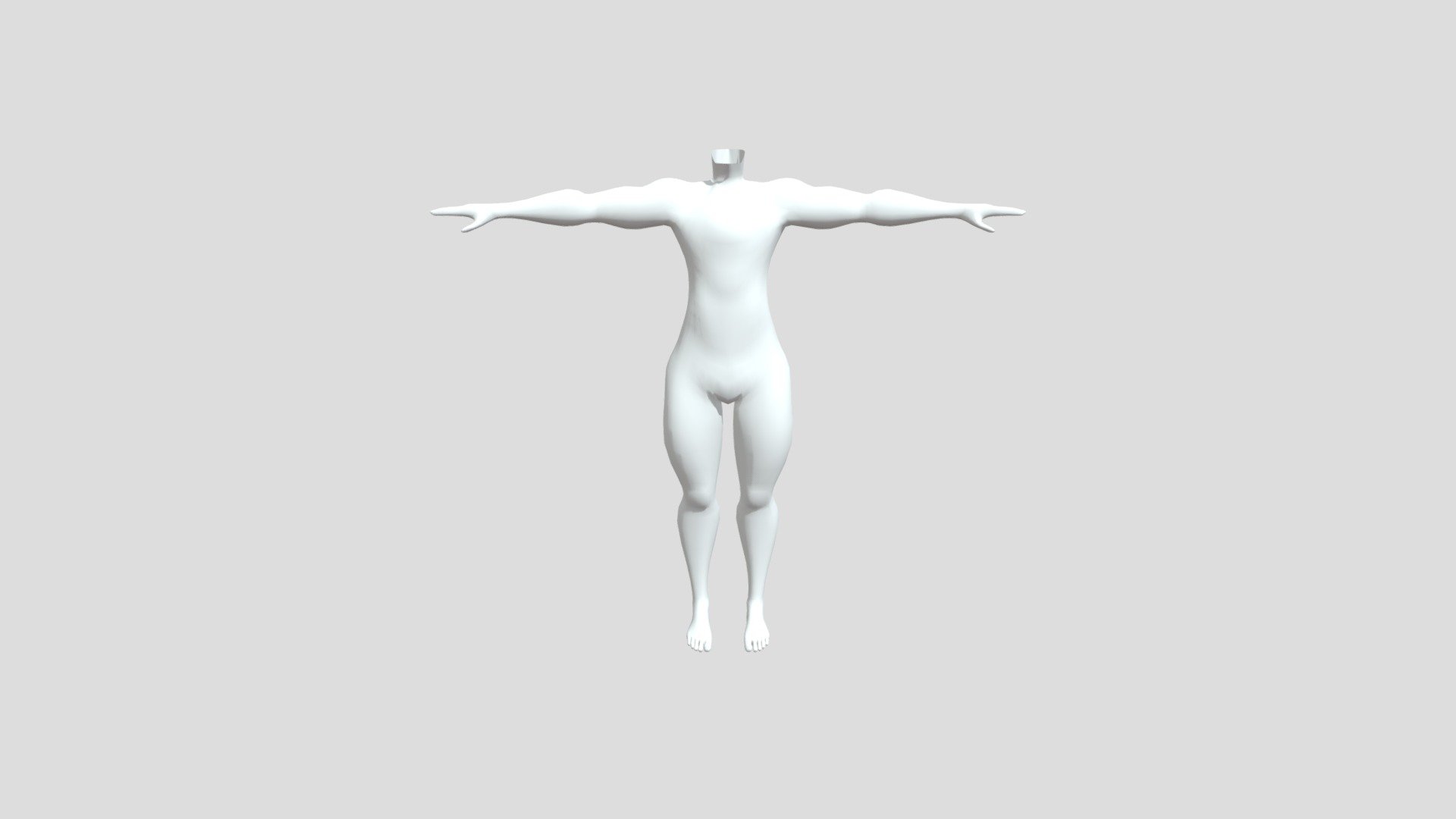 BODY BASE :) - Download Free 3D model by chucklikesbeans [d16712d ...