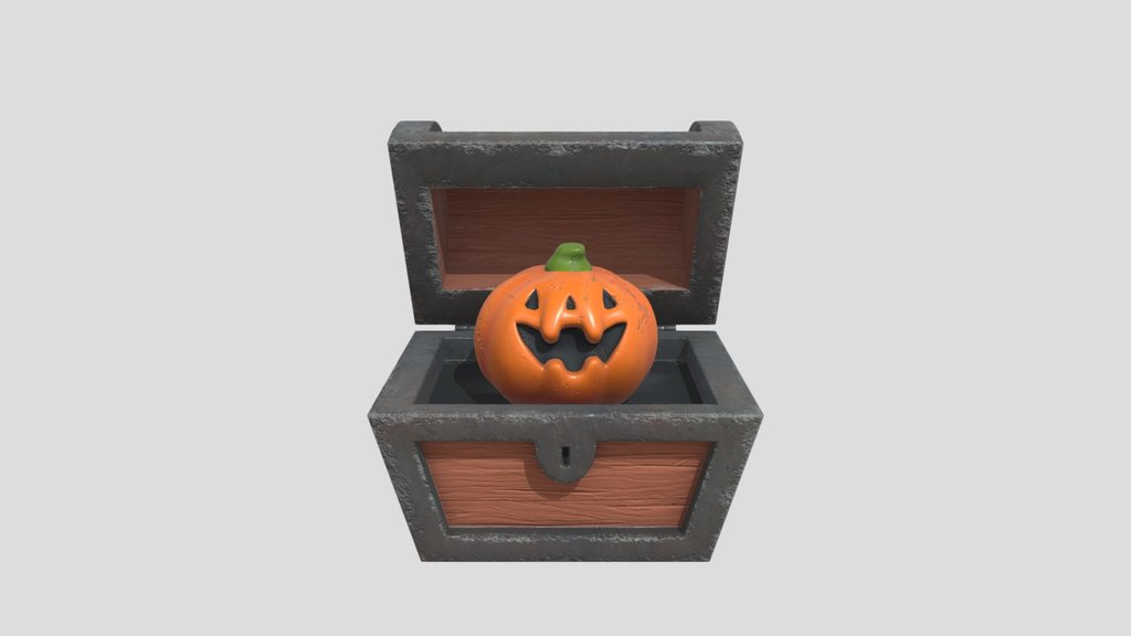 Halloween Chest Pumpkin