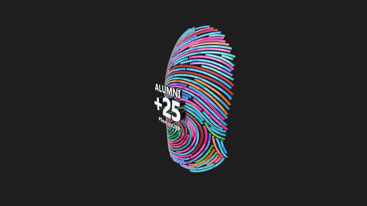 Huella Alumni UBP +25 3D Model