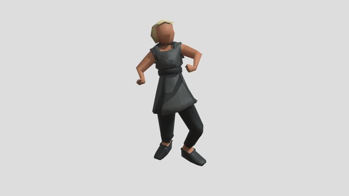 Low Poly Model 2 3D Model