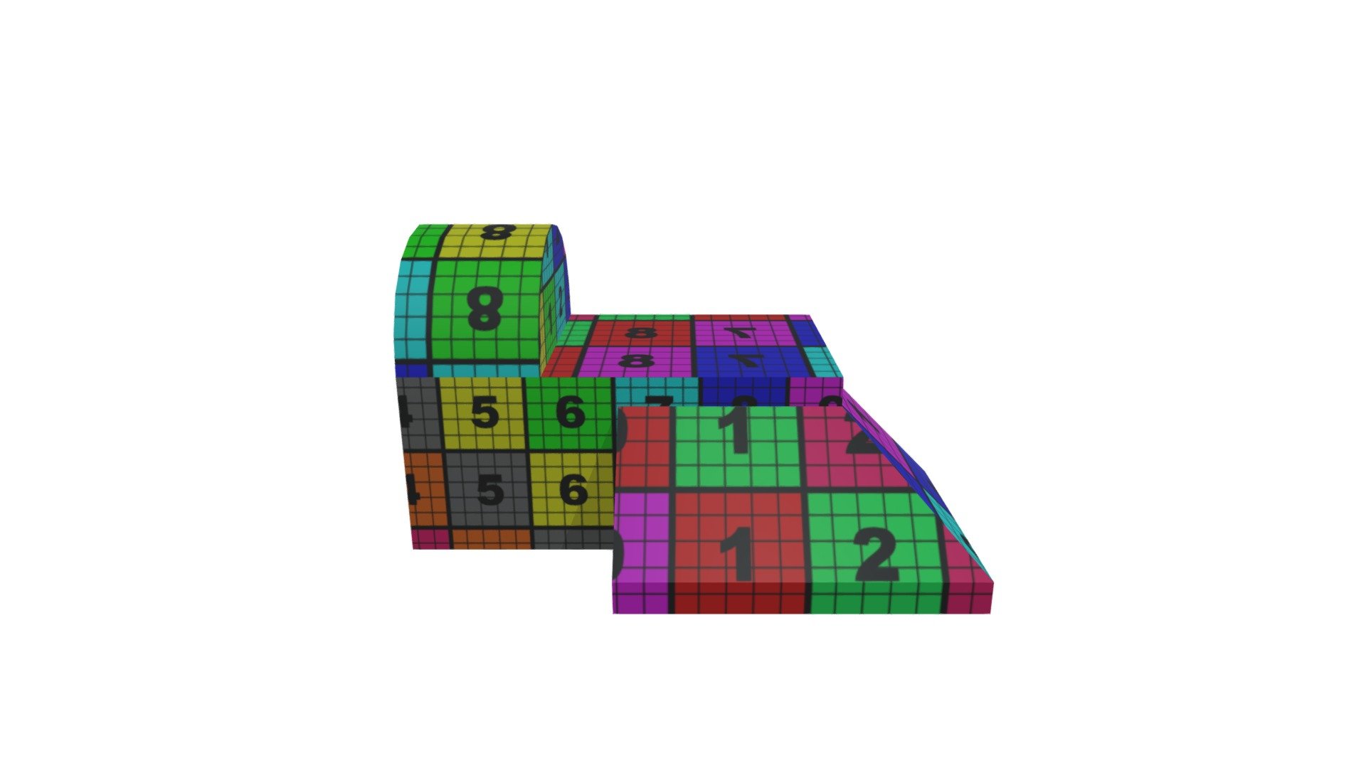 UV Mapped Building Leamer