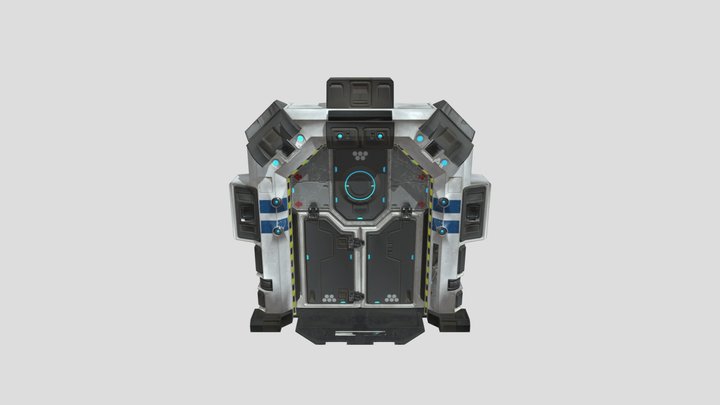 Burke Door Loops 3D Model