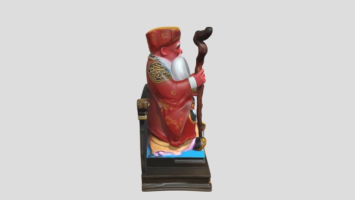 地主公 3D Model