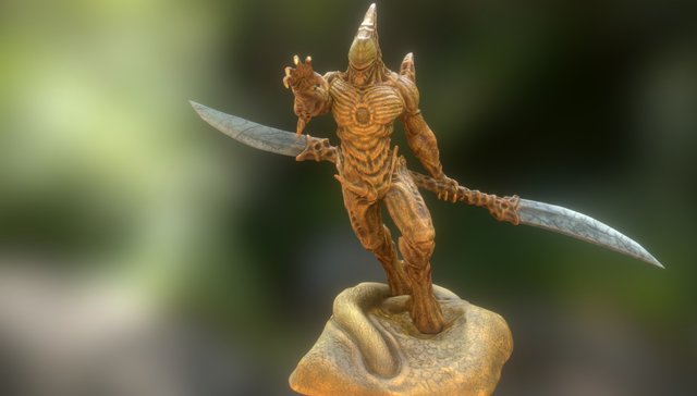 Treant Warrior 3D Model