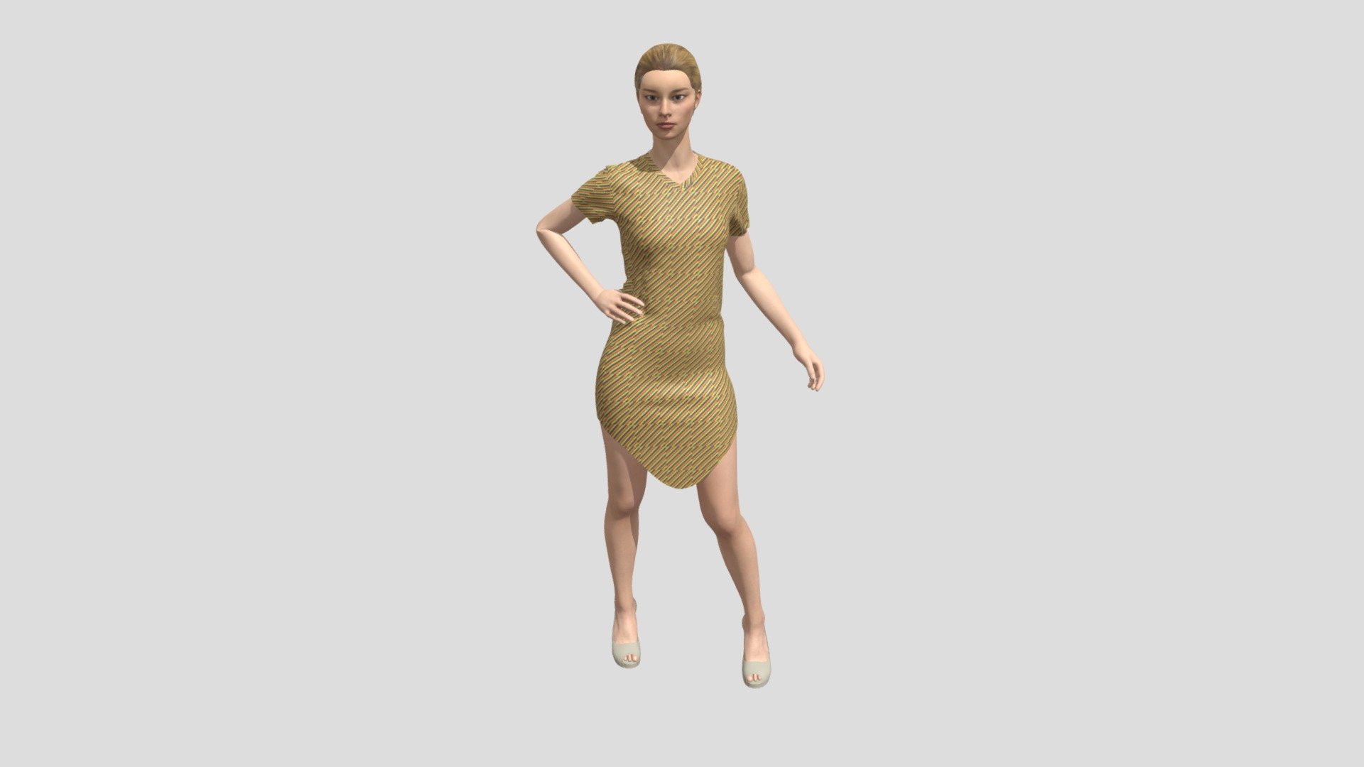 Pose 2 - 3D Model By Prajwolbh7 [d1696fe] - Sketchfab