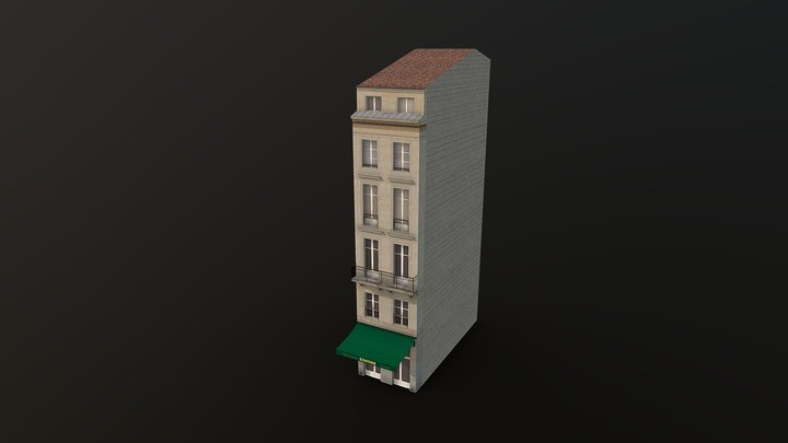 Bordeaux Narrow #1 3D Model