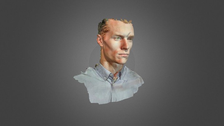 FACE Texture by POP (obj) 3D Model
