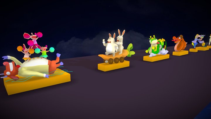 2022中臺灣元宵燈會_11生肖 3D Model