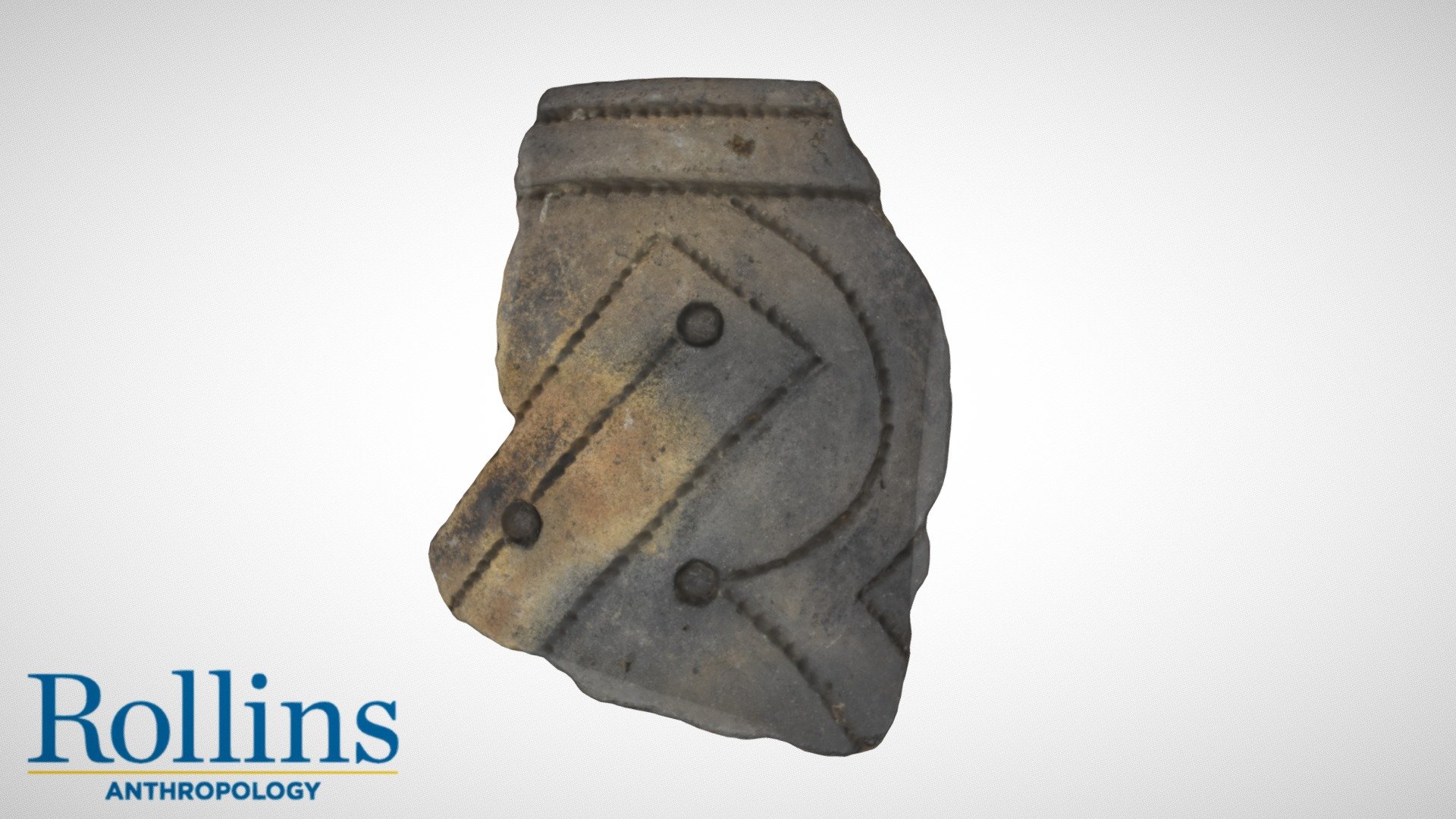 Weeden Island Punctated Rim — Sketchfab embed 3D viewer
