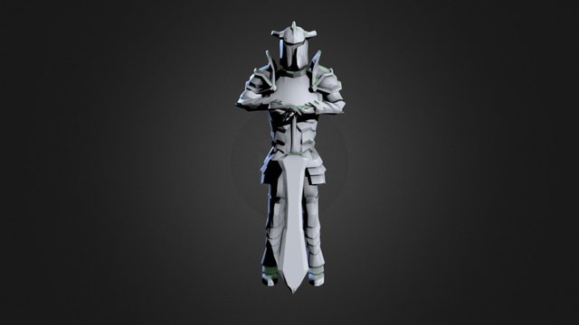 ARThesisStatueCharacter 3D Model