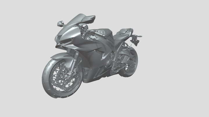 Honda CBR1000RR-R 3D Scan 3D Model