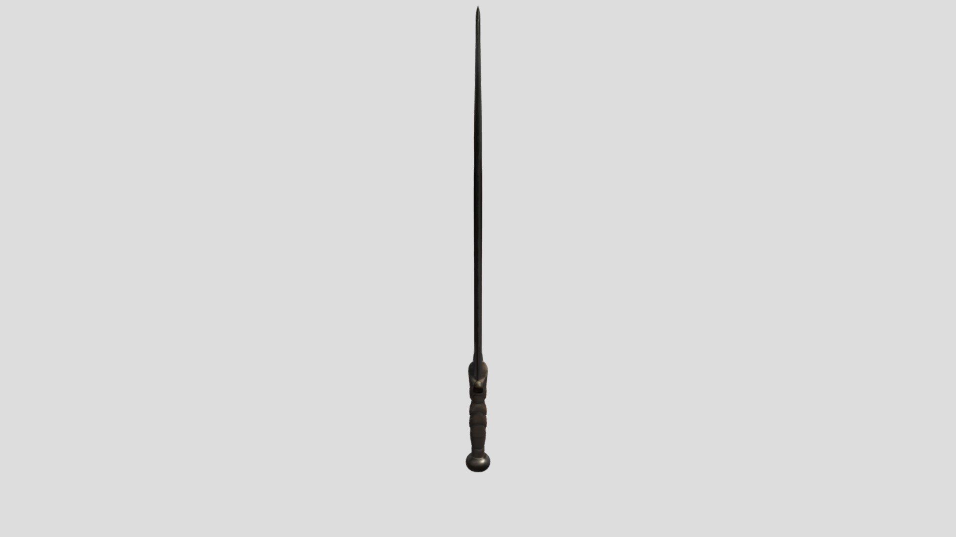 A medieval sword with hilt - Download Free 3D model by Kemetxx [d16f639 ...