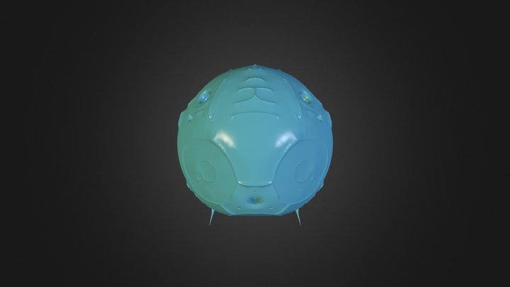 Alien Artifact 3D Model