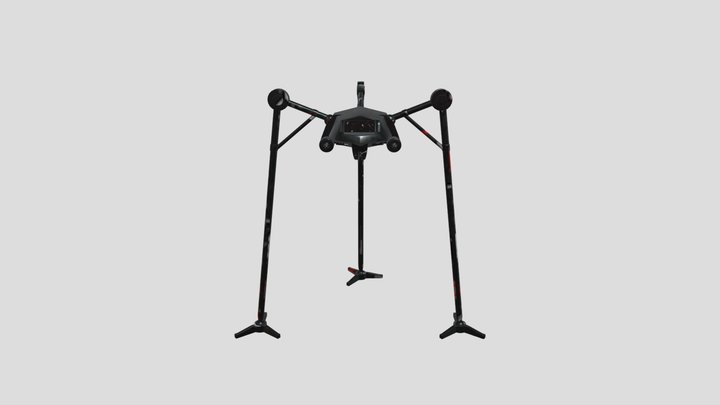 Modernised Jeff Wayne's WOTW Tripod 3D Model