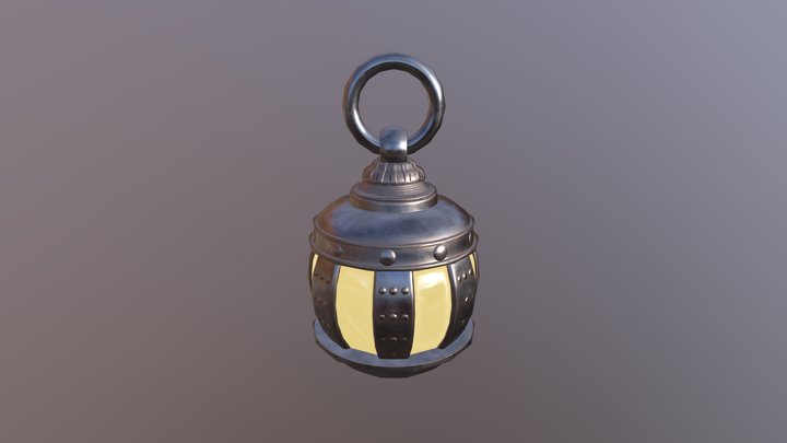 Rusty Lantern 3D Model
