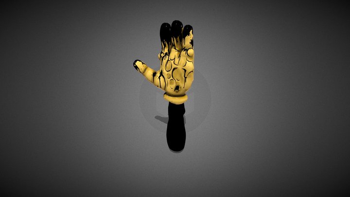 [BaTIM] Giant Bendy Hand 3D Model