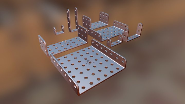 U Parts 3D Model