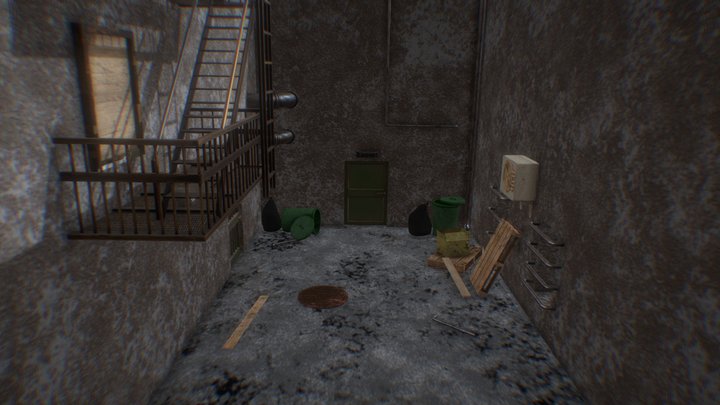 Dark_Alley 3D Model