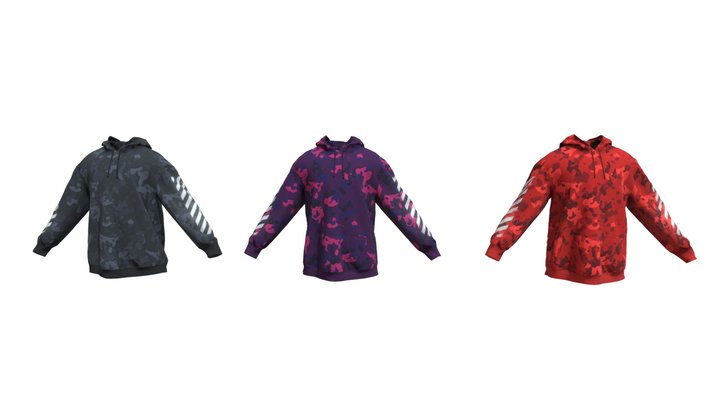 Hoodies 3D Model