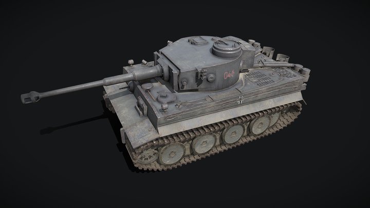 Tiger_low 3D Model