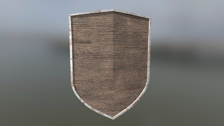 Old Shield 3D Model