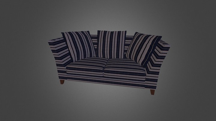 Saga Sofa  3D Model