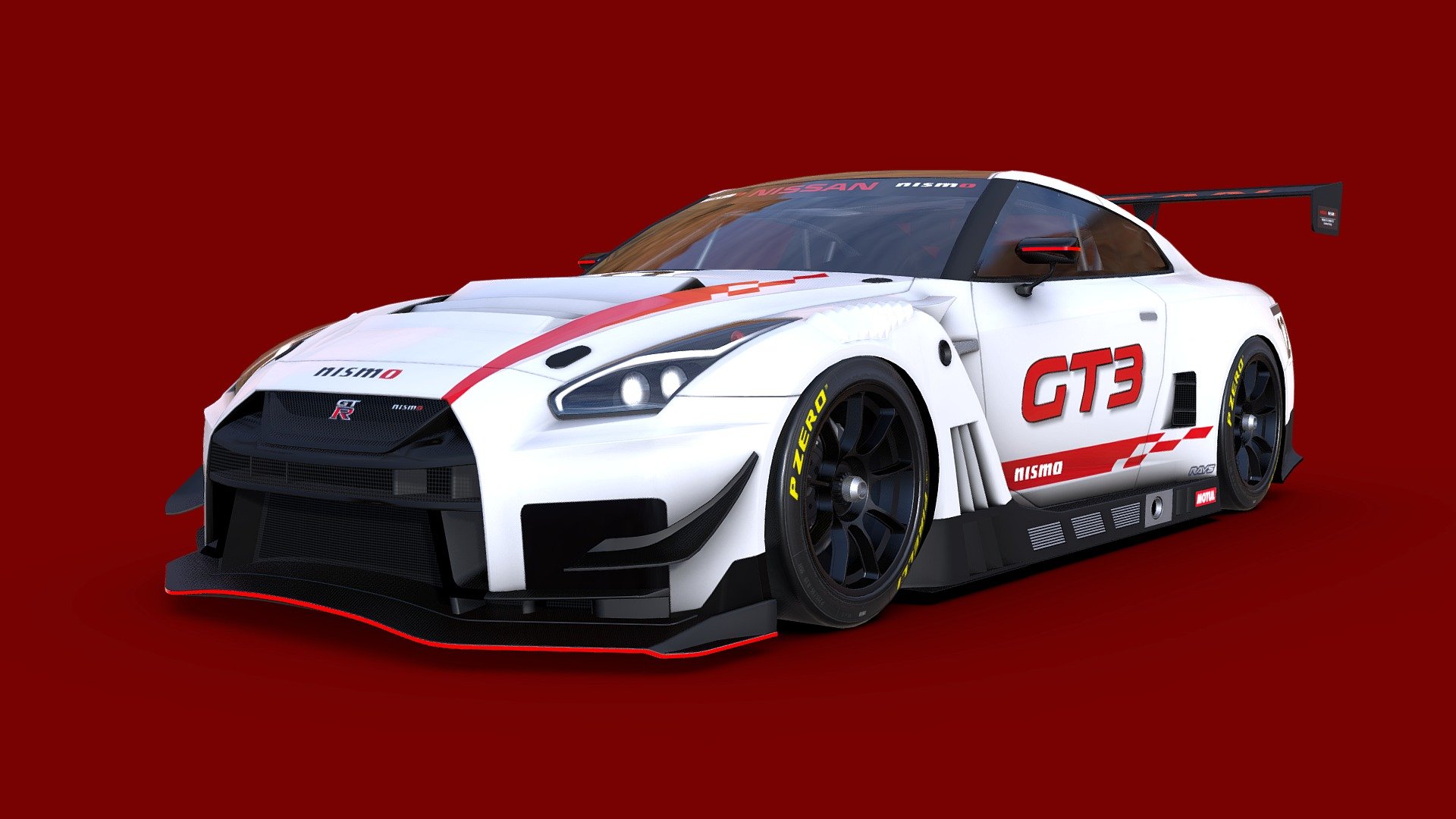 Nissan GTR R35 Nismo 2022 3D model