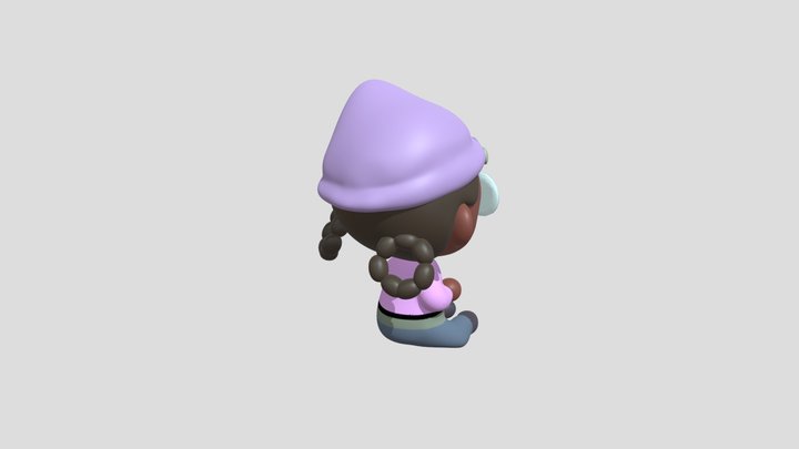Chibi Zira 3D Model