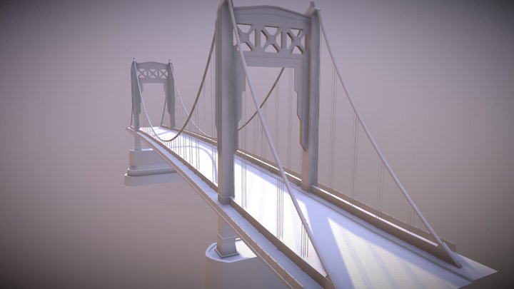 Bridge Pitt 3D Model