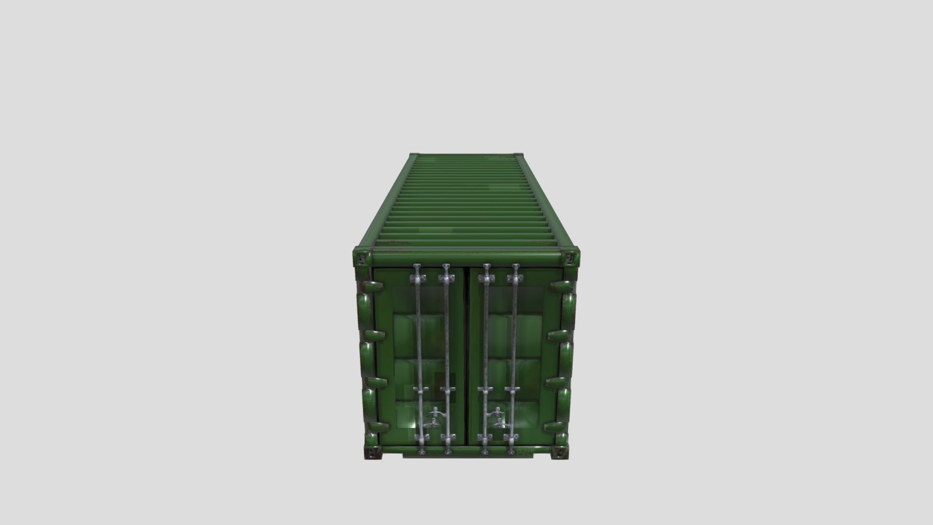 Green Mk2 Container - Download Free 3D model by animagina.studios ...