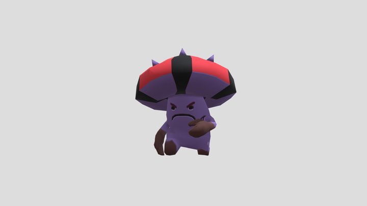 Inimigo Walking 3D Model